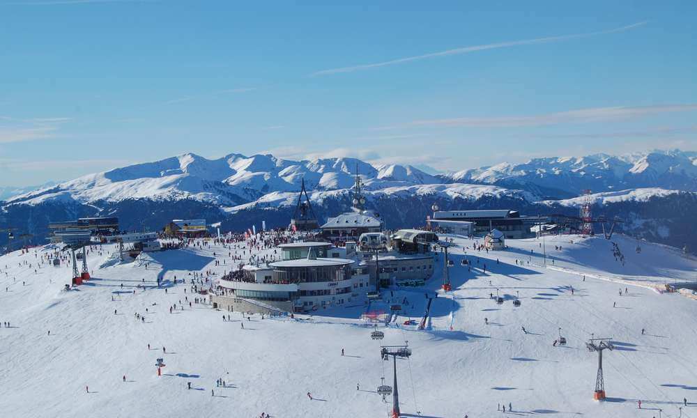 Pistenspaß im Skigebiet Kronplatz